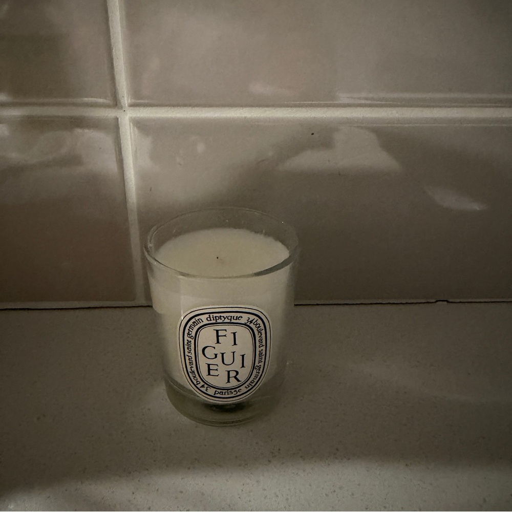 Diptyque Figuier Candle in White Glass